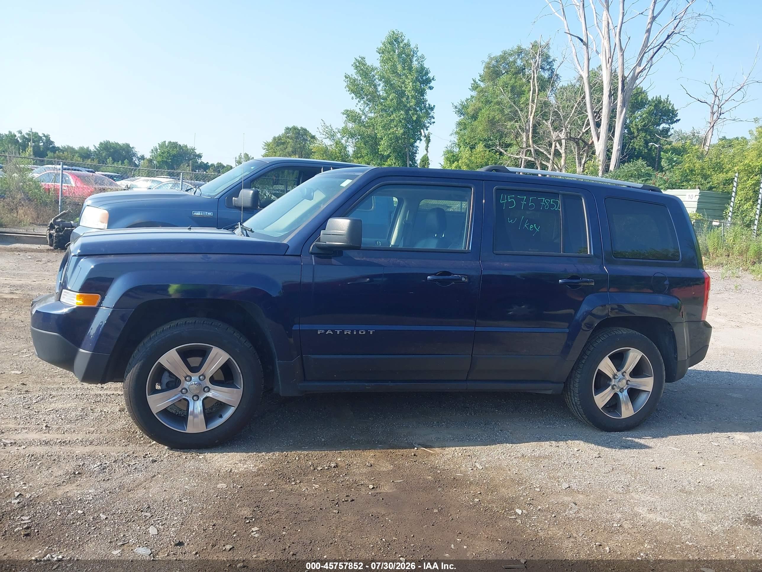 2017 JEEP PATRIOT HIGH ALTITUDE