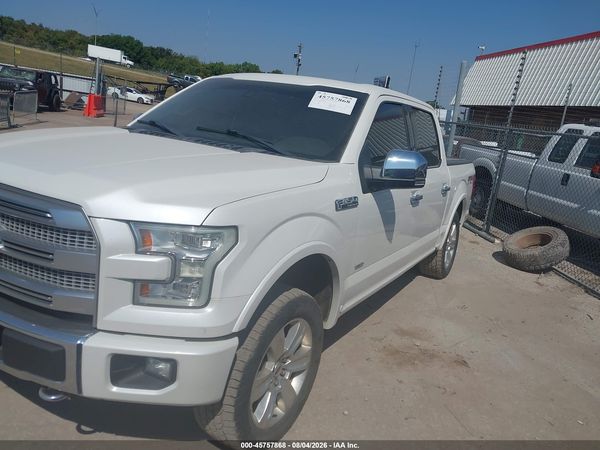 2017 FORD F-150 PLATINUM