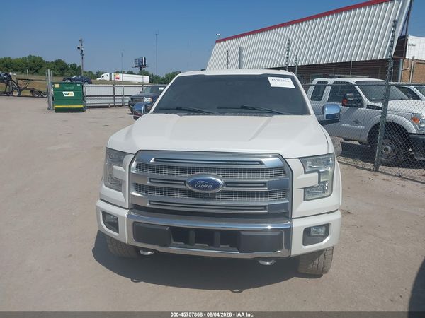2017 FORD F-150 PLATINUM