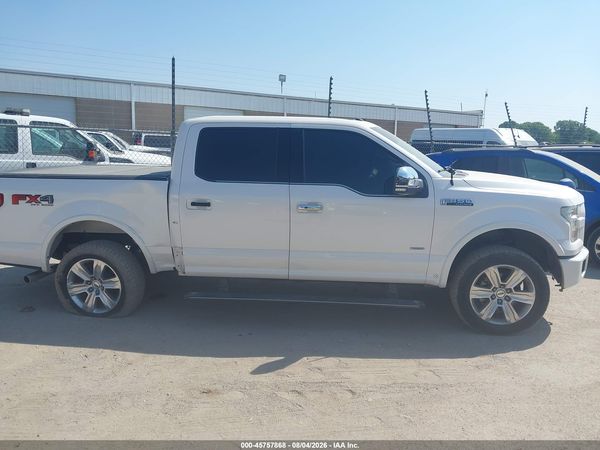 2017 FORD F-150 PLATINUM