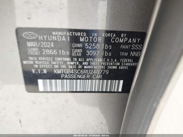 2024 GENESIS G80 2.5T AWD