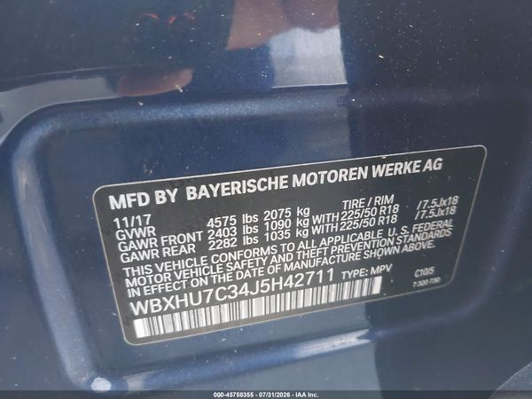 2018 BMW X1 SDRIVE28I