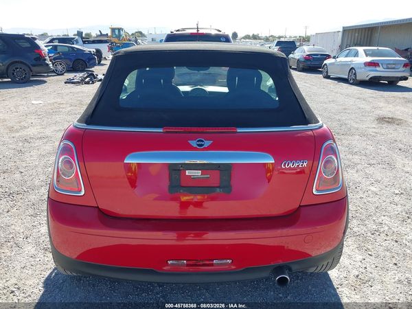 2014 MINI CONVERTIBLE COOPER