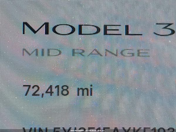 2019 TESLA MODEL 3