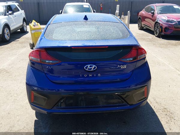 2019 HYUNDAI IONIQ HYBRID BLUE
