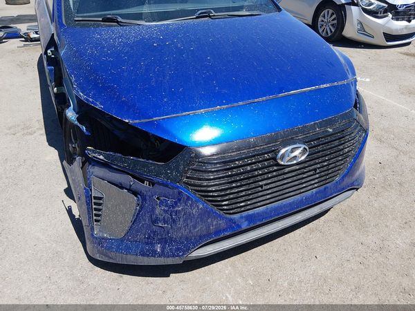 2019 HYUNDAI IONIQ HYBRID BLUE