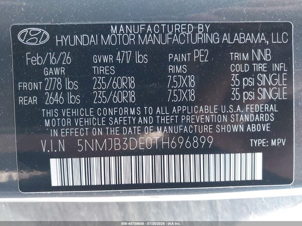 2026 HYUNDAI TUCSON SEL