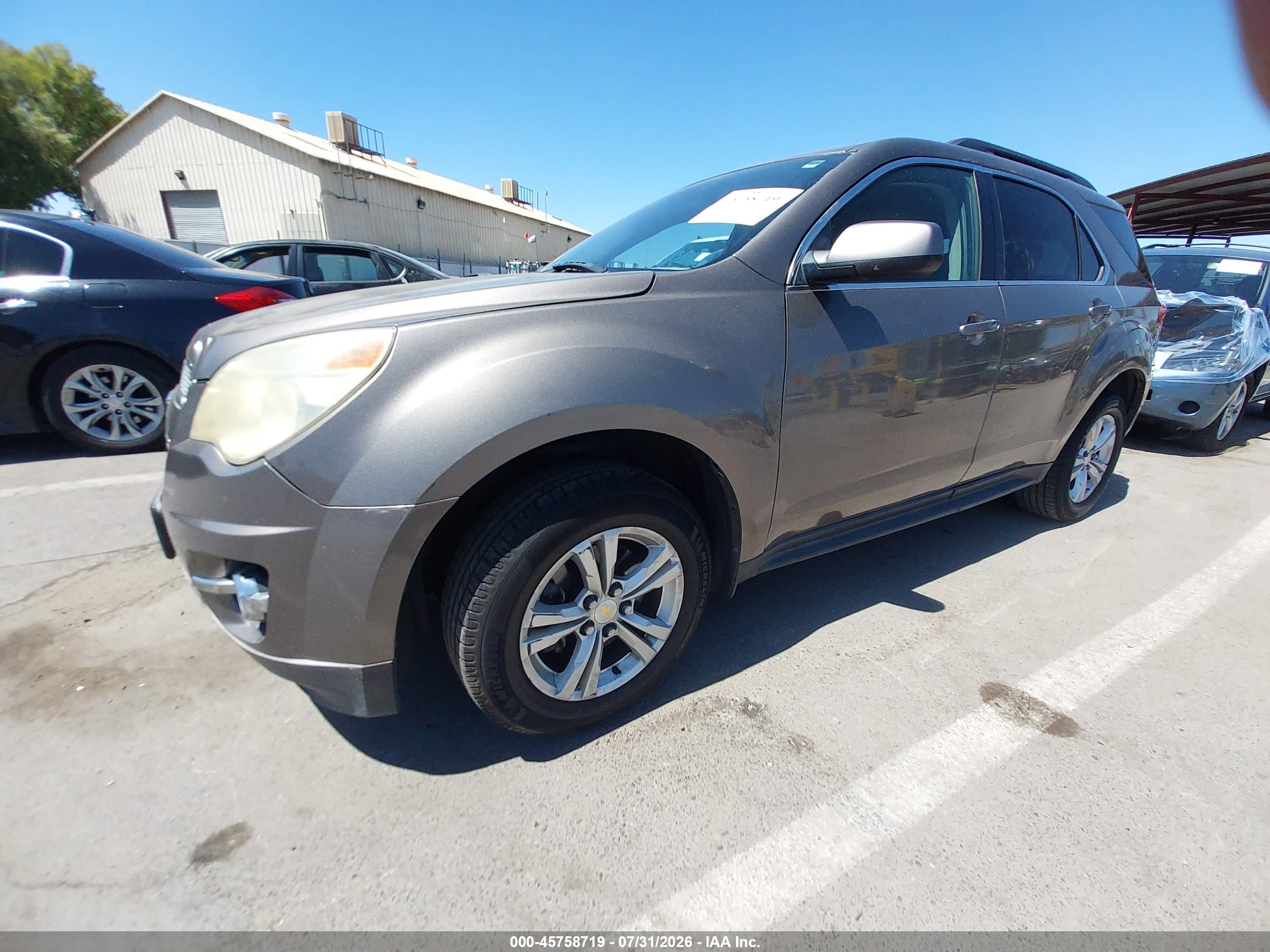 2012 CHEVROLET EQUINOX LT W/2LT — I2