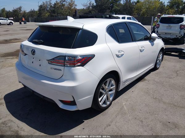 2017 LEXUS CT 200H