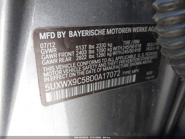 2013 BMW X3 XDRIVE28I