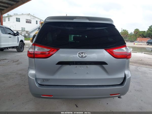 2017 TOYOTA SIENNA L 7 PASSENGER — I119
