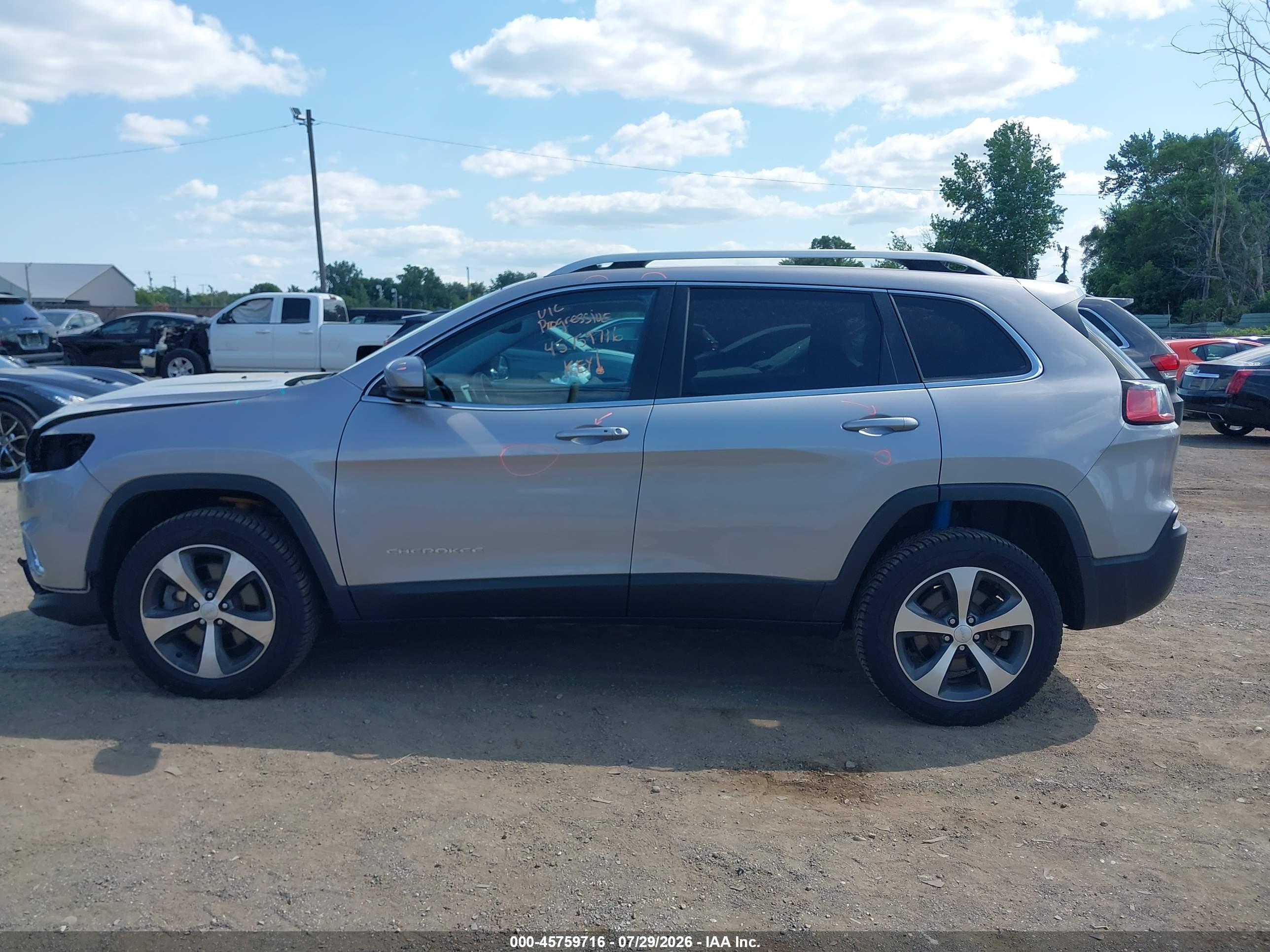 2020 JEEP CHEROKEE LIMITED 4X4