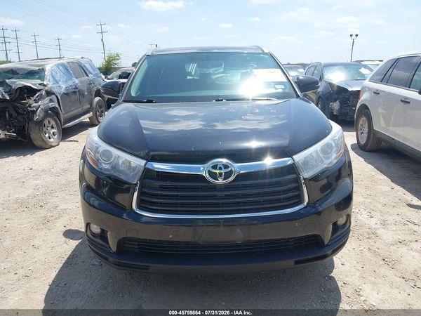 2016 TOYOTA HIGHLANDER XLE V6