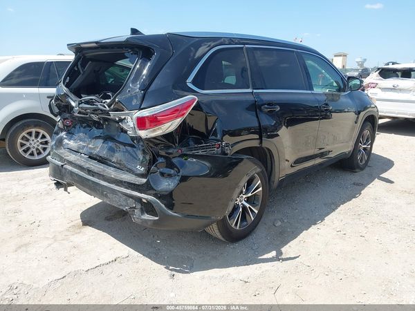 2016 TOYOTA HIGHLANDER XLE V6