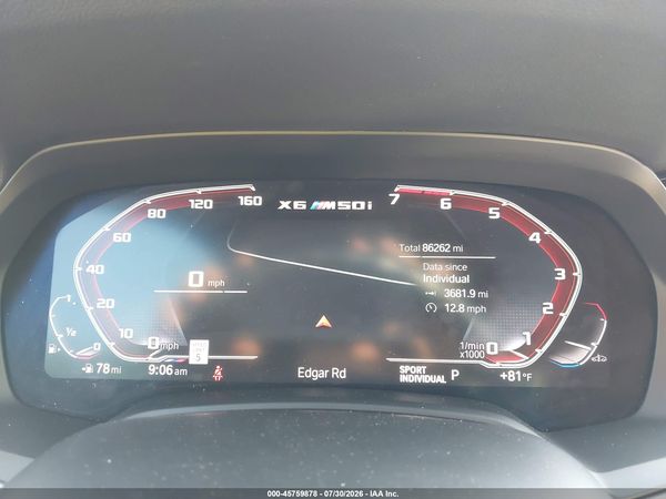 2020 BMW X6 M50I