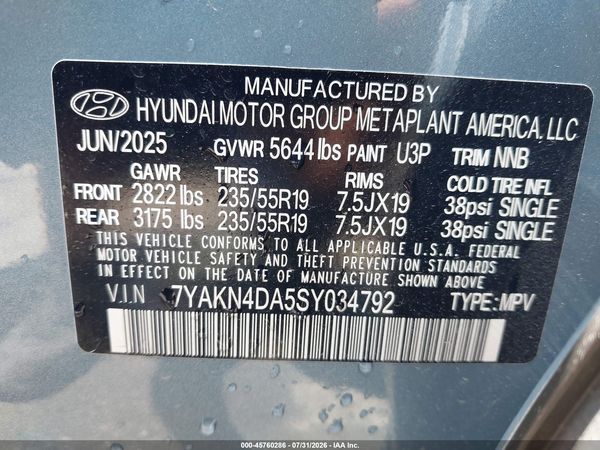 2025 HYUNDAI IONIQ 5 SEL
