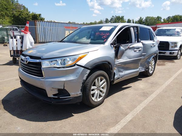 2016 TOYOTA HIGHLANDER LE V6