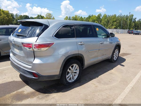 2016 TOYOTA HIGHLANDER LE V6