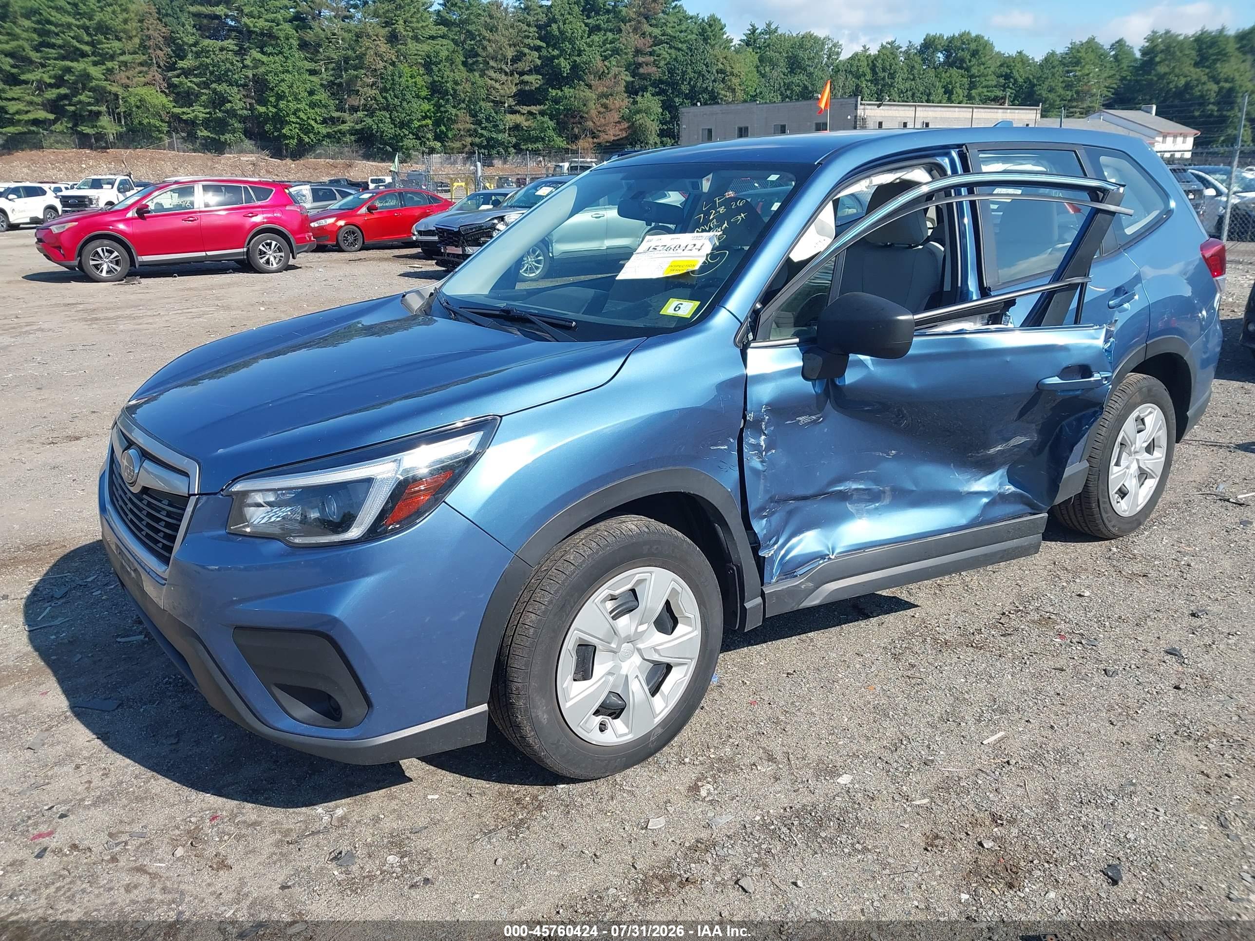 2021 SUBARU FORESTER Base — I2