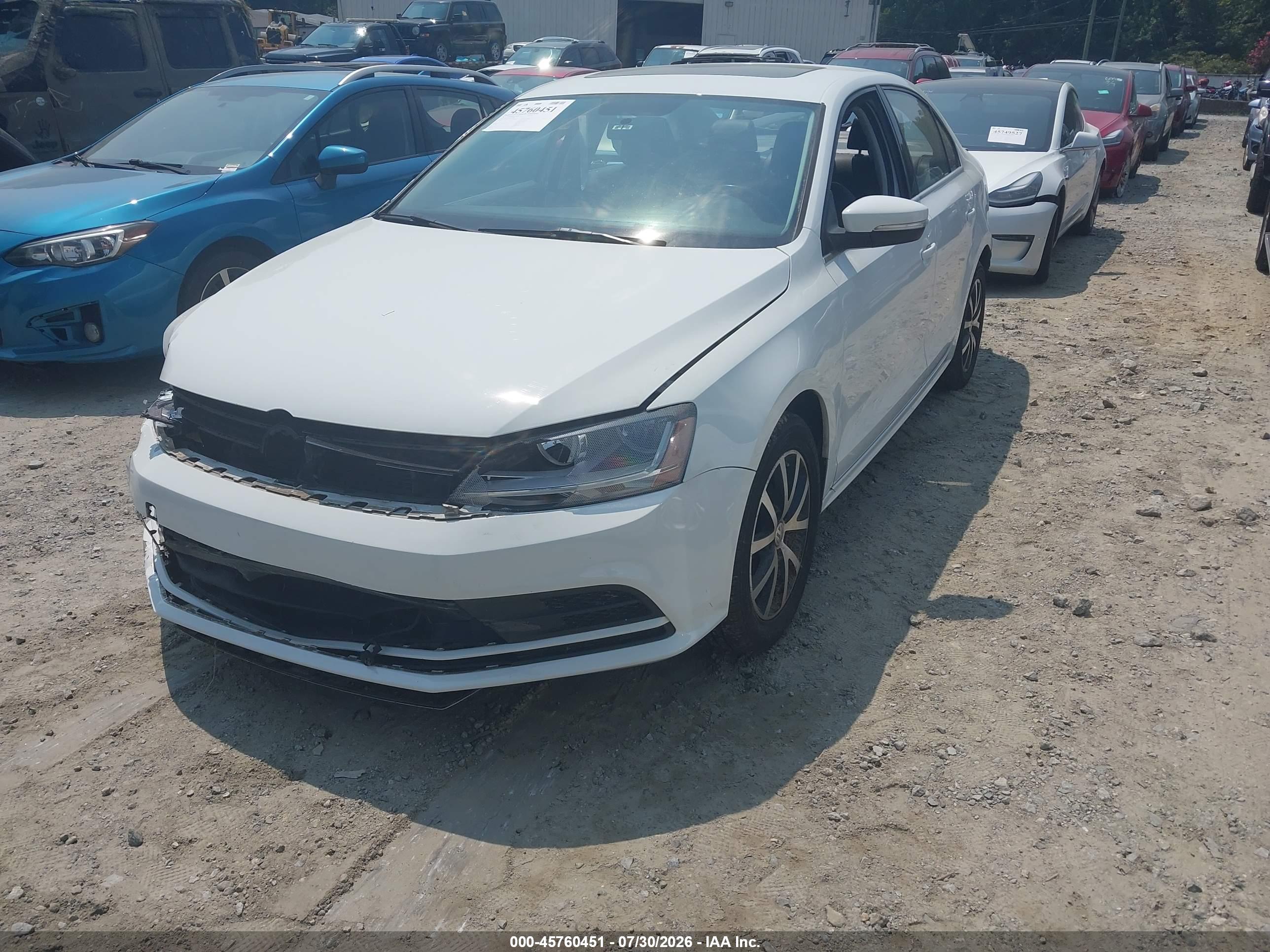 2017 VOLKSWAGEN JETTA 1.4T SE — I2