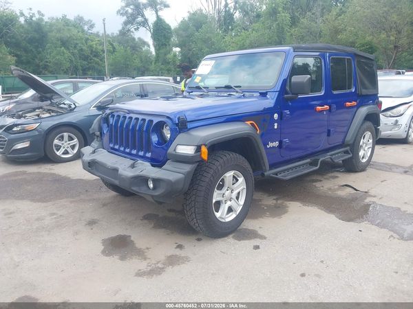 2018 JEEP WRANGLER UNLIMITED SPORT S 4X4