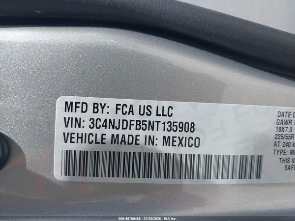 2022 JEEP COMPASS LATITUDE LUX 4X4