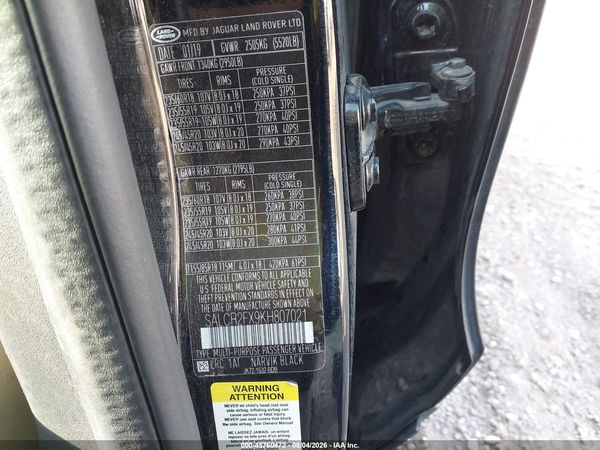 2019 LAND ROVER DISCOVERY SPORT HSE/LANDMARK EDITION