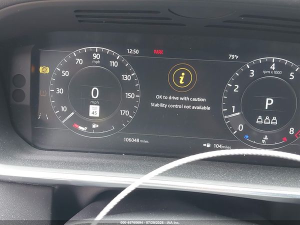 2020 LAND ROVER RANGE ROVER P525 HSE