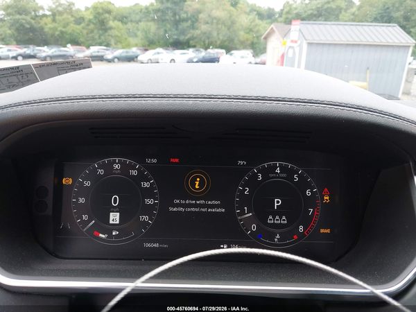 2020 LAND ROVER RANGE ROVER P525 HSE