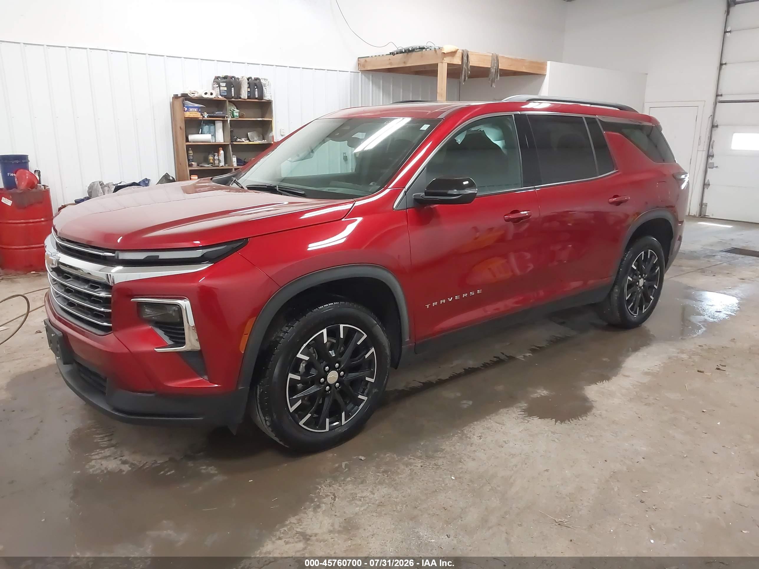 2025 CHEVROLET TRAVERSE AWD LT — I2