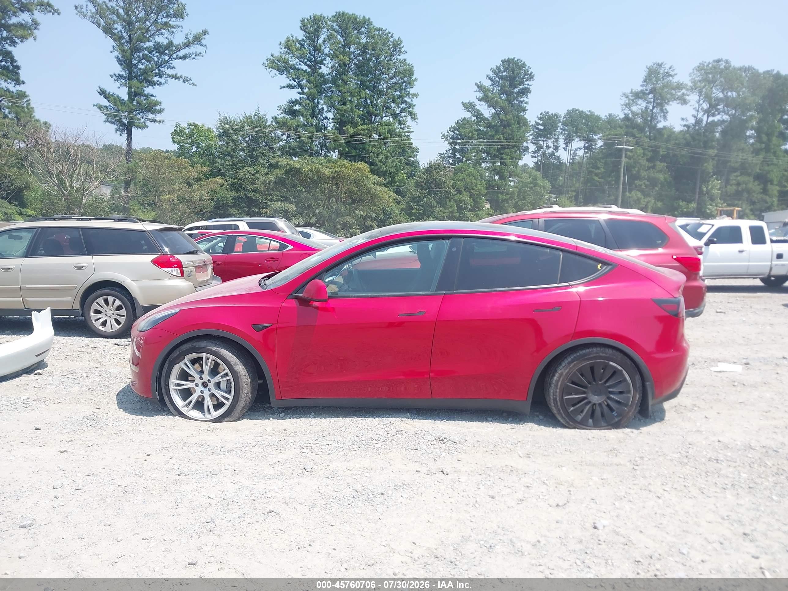 2020 TESLA MODEL Y