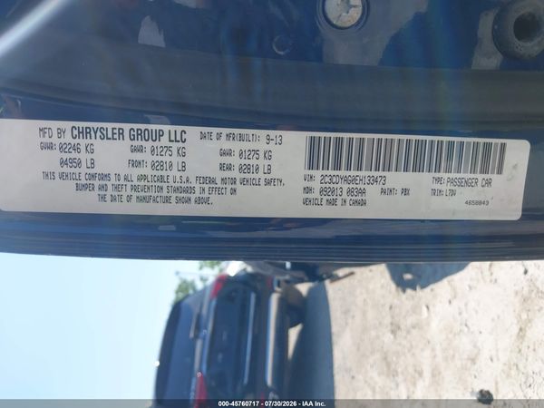2014 DODGE CHALLENGER SXT