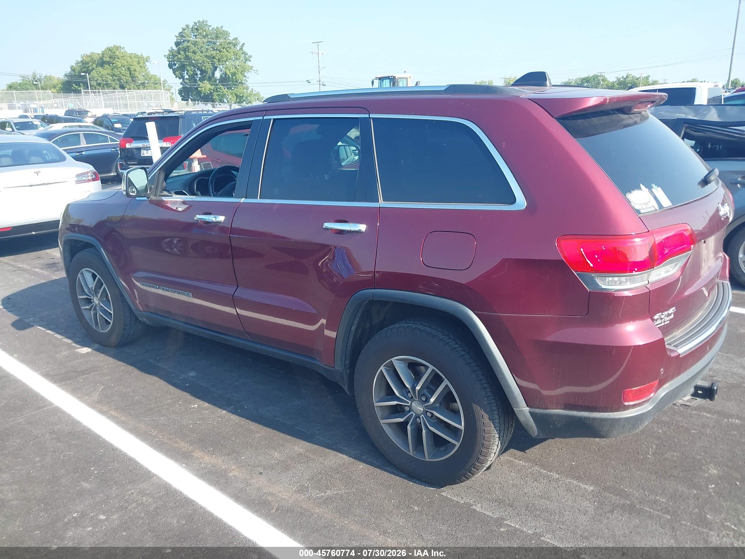 2017 JEEP GRAND CHEROKEE LIMITED