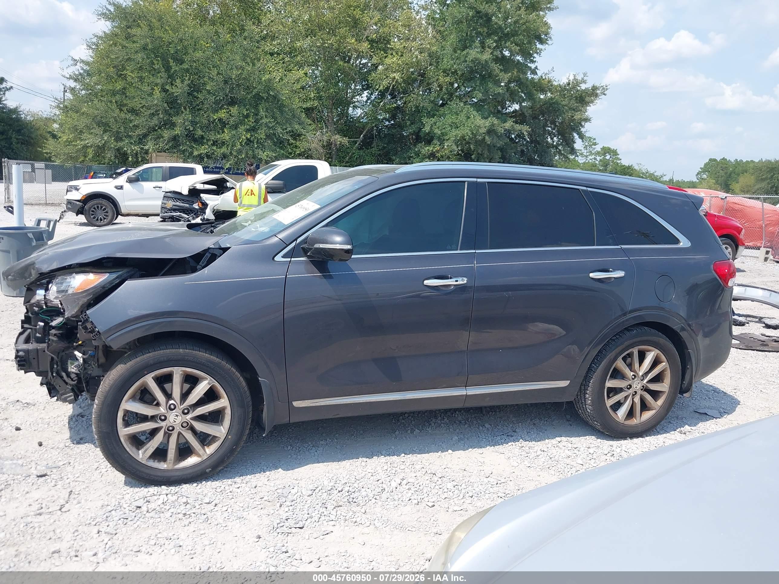 2017 KIA SORENTO 3.3L SXL