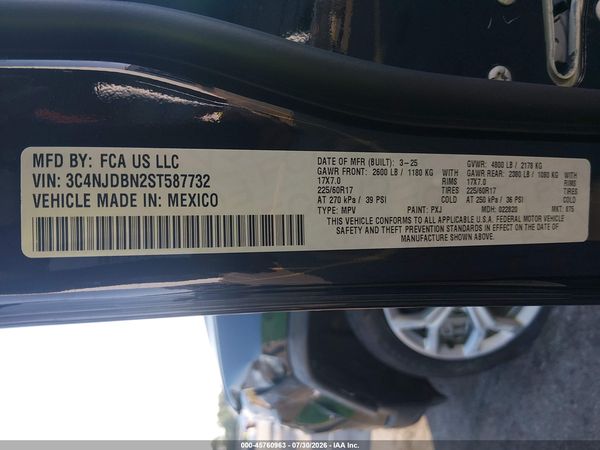 2025 JEEP COMPASS LATITUDE 4X4