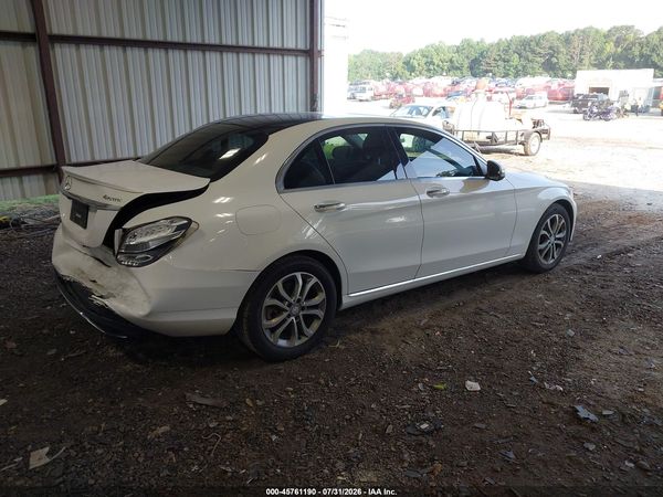 2016 MERCEDES-BENZ C 300 4MATIC
