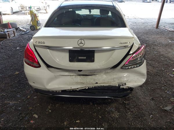 2016 MERCEDES-BENZ C 300 4MATIC