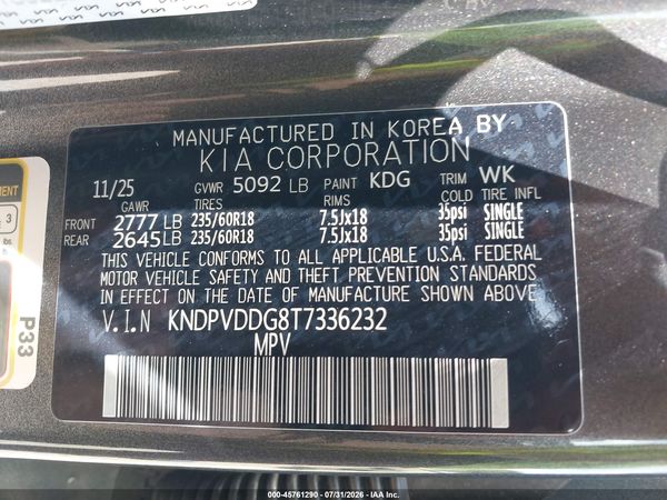 2026 KIA SPORTAGE HYBRID EX