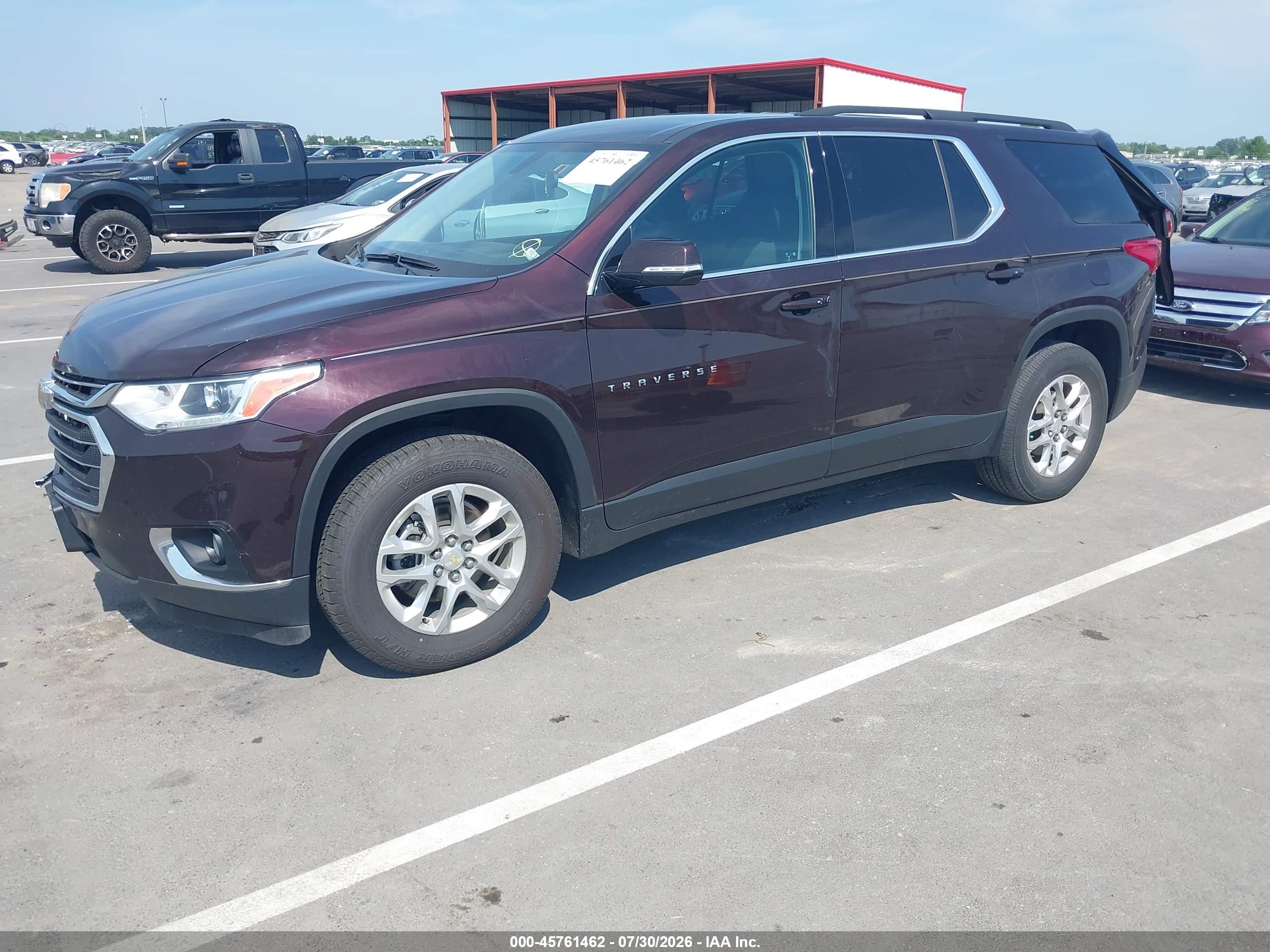 2020 CHEVROLET TRAVERSE FWD LT CLOTH — I2