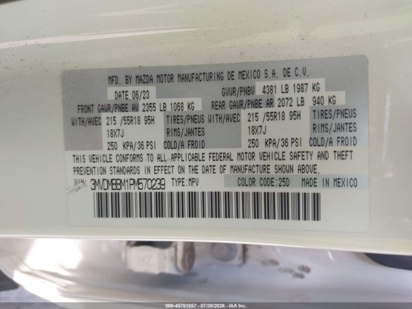 2023 MAZDA CX-30 2.5 S SELECT