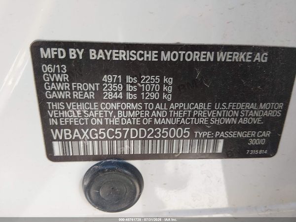 2013 BMW 528I