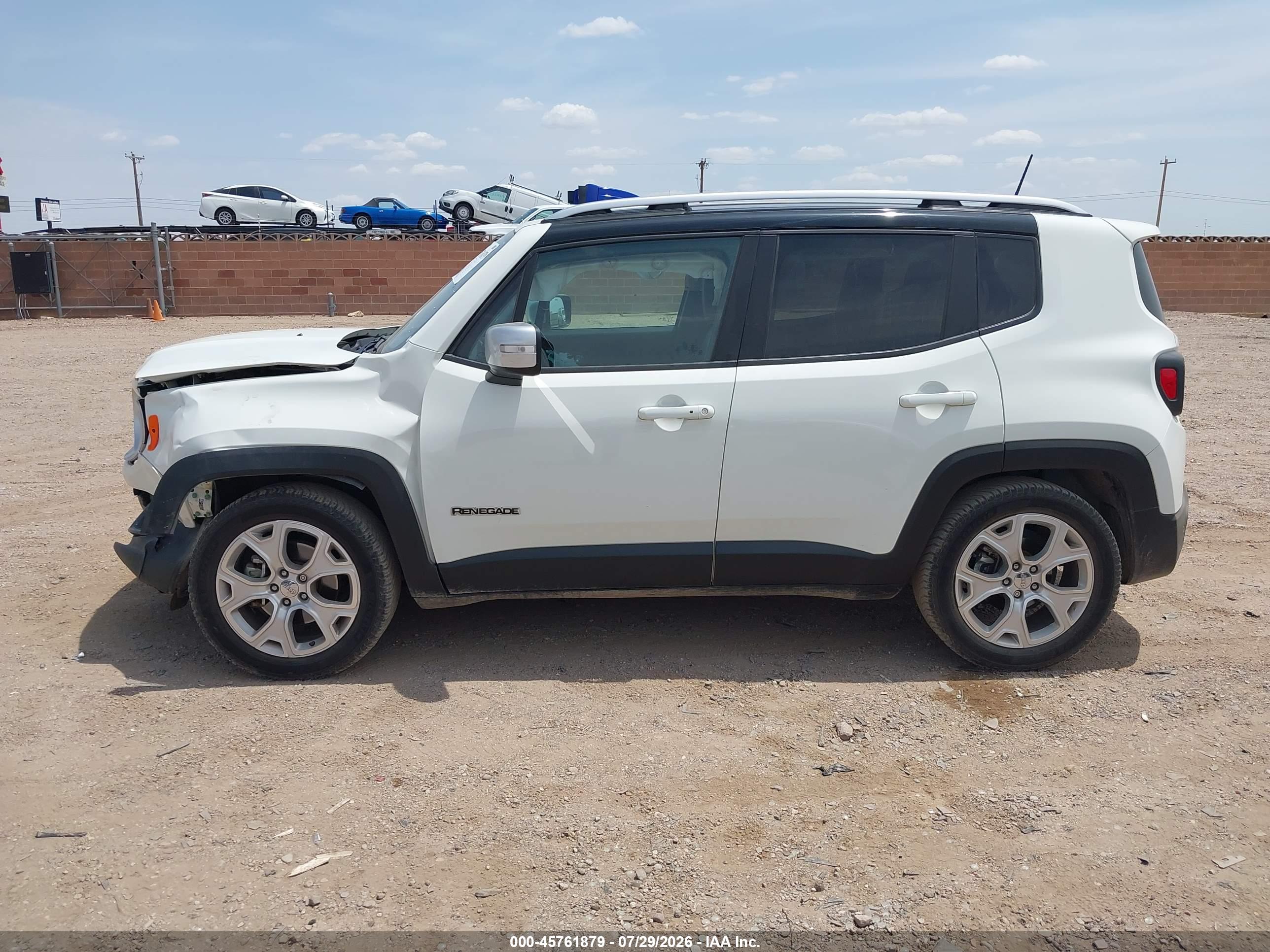 2018 JEEP RENEGADE LIMITED FWD