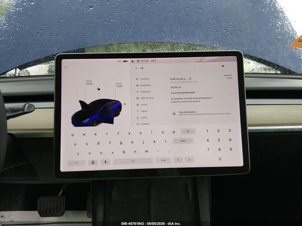 2021 TESLA MODEL 3