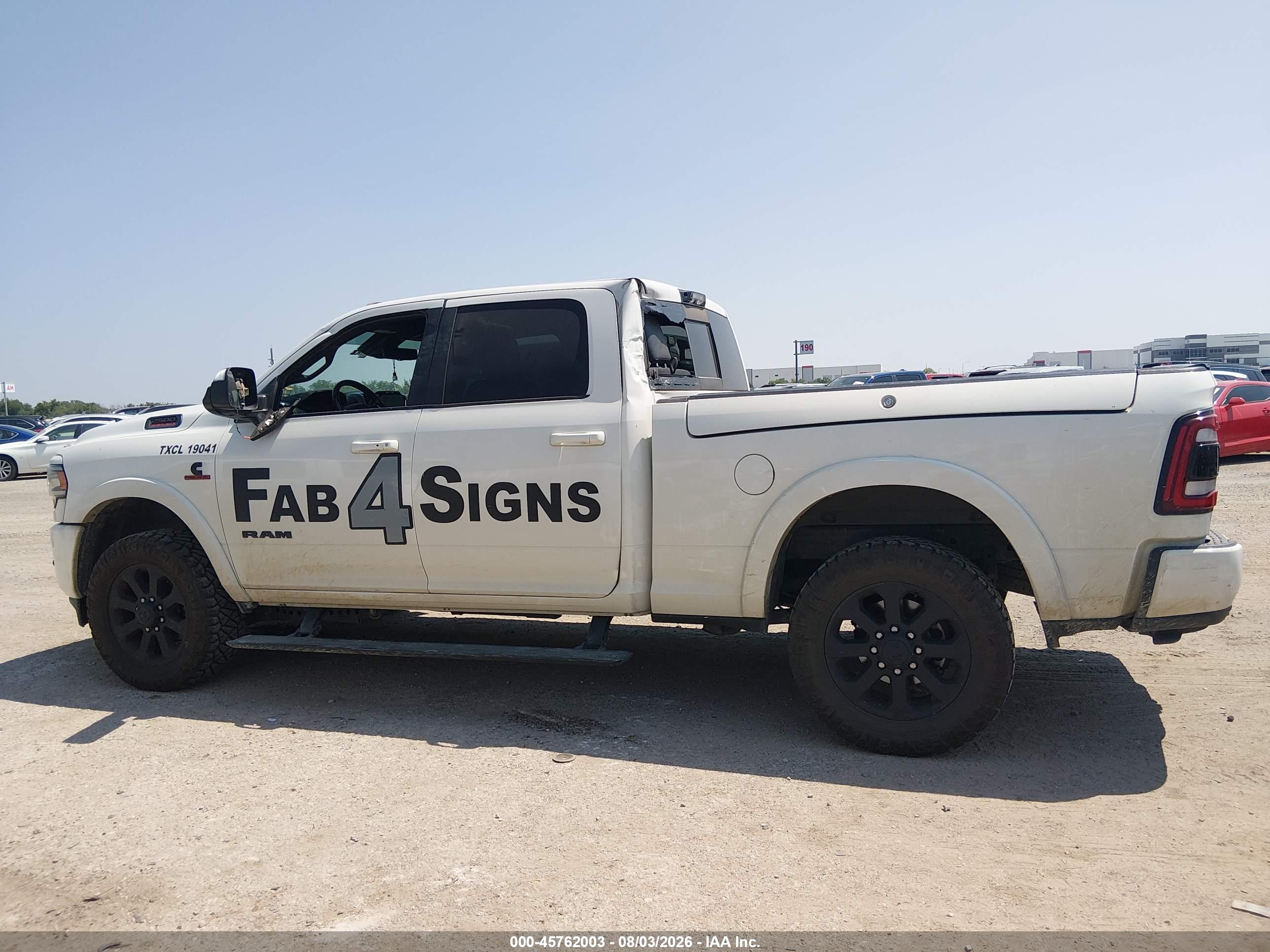 2021 RAM 2500 LARAMIE  4X4 6'4 BOX