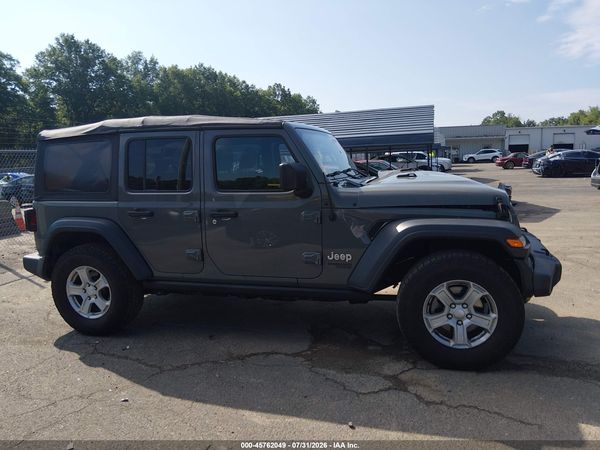 2018 JEEP WRANGLER UNLIMITED SPORT S 4X4