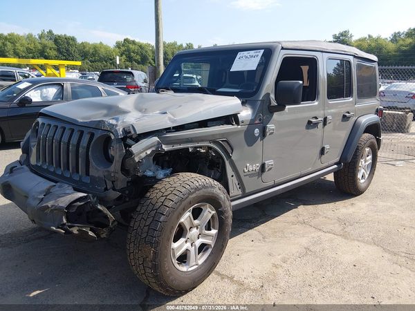 2018 JEEP WRANGLER UNLIMITED SPORT S 4X4