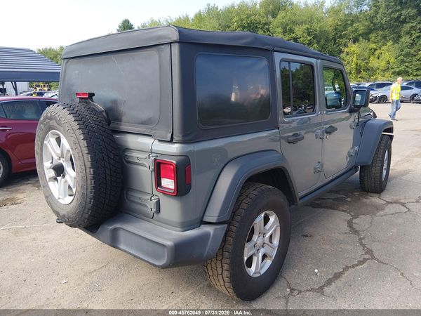 2018 JEEP WRANGLER UNLIMITED SPORT S 4X4