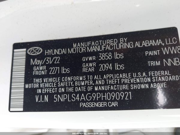 2023 HYUNDAI ELANTRA SEL