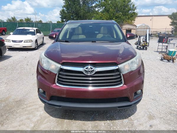 2016 TOYOTA HIGHLANDER XLE V6