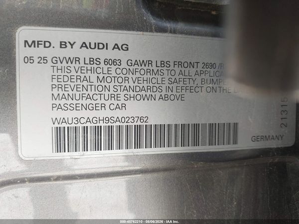 2025 AUDI A6 E-TRON PRESTIGE